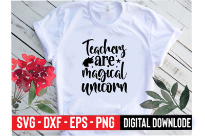 teachers are magical unicorn