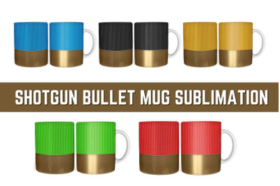 Shotgun Bullet Mug Sublimation