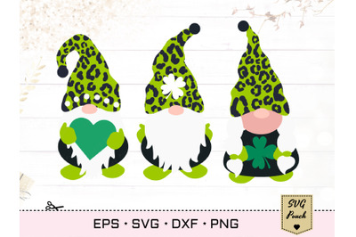 St Patrick&#039;s Gnomes SVG