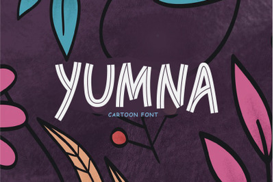 Yumna | Cartoon font