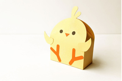 Baby Chick Gift Box | SVG | PNG | DXF | EPS