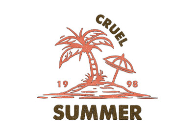 Retro Cruel Summer Sublimation