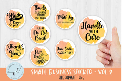 8 Small Business Packaging Stickers