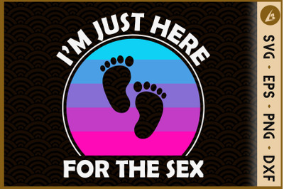 I&#039;m Just Here Pregnant Announcement
