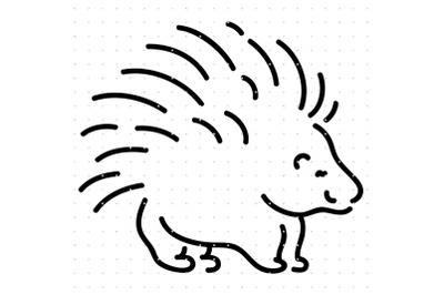 Porcupine SVG