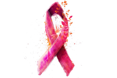 Breast Cancer Ribbon Sublimation