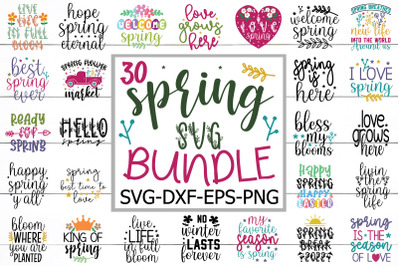 Spring Svg Bundle,Spring Svg quotes