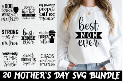 Mother day SVG bundle