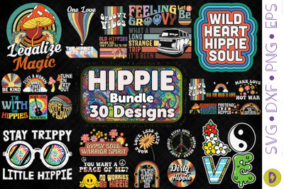 Hippie Bundle-30 Designs-220228