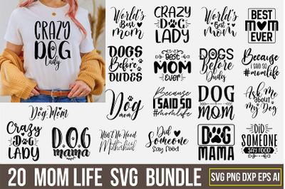 Mom Life SVG Bundle