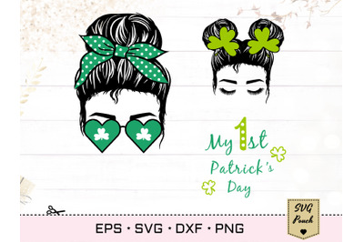 First St. Patrick&#039;s Day SVG