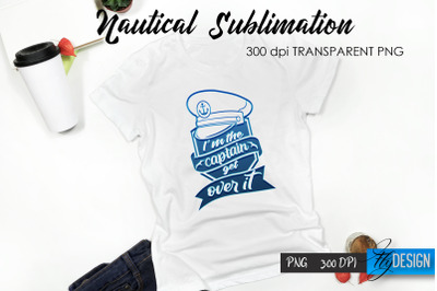 Nautical T-Shirt Sublimation Design v.11