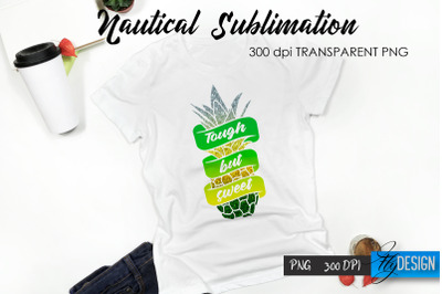 Nautical T-Shirt Sublimation Design v.36