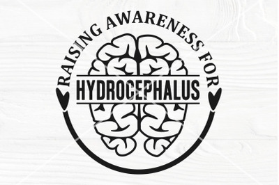Raising awareness SVG | Hydrocephalus SVG cut file
