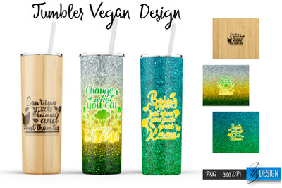 Vegan 20 Oz Tumbler Sublimation V.1