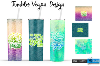 Vegan 20 Oz Tumbler Sublimation V.2