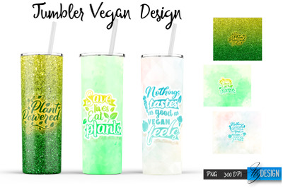 Vegan 20 Oz Tumbler Sublimation v.8