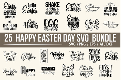 Happy Easter Day SVG Bundle