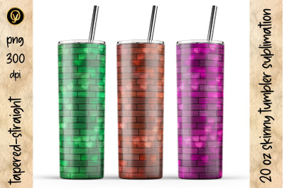 20 Oz Skinny Tumbler Sublimation.