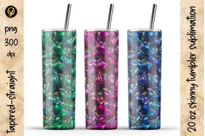 20 Oz Skinny Tumbler Sublimation.