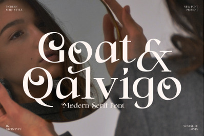 Goat _ Qalvigo Typeface