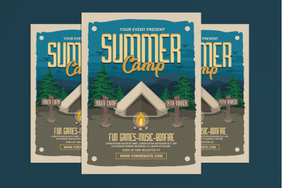 Summer Camp Event Flyer