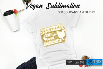 Vegan T-Shirt Sublimation. Healthy Food T-Shirt Design v.3