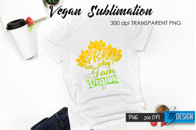 Vegan T-Shirt Sublimation. Healthy Food T-Shirt Design v.5