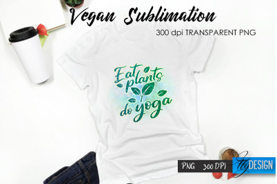 Vegan T-Shirt Sublimation. Healthy Food T-Shirt Design v.11