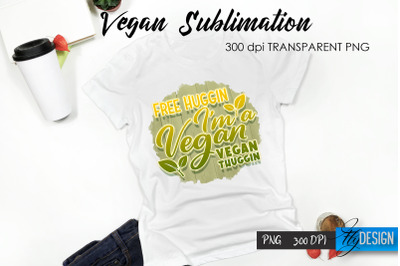 Vegan T-Shirt Sublimation. Healthy Food T-Shirt Design v.13