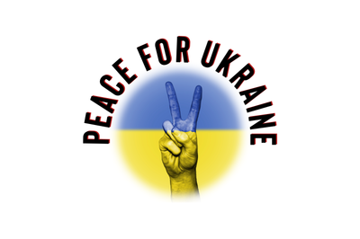 Peace For Ukraine Sublimation