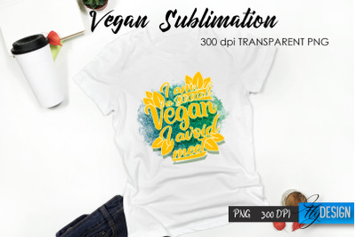 Vegan T-Shirt Sublimation. Healthy Food T-Shirt Design v.15