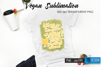 Vegan T-Shirt Sublimation. Healthy Food T-Shirt Design v.17