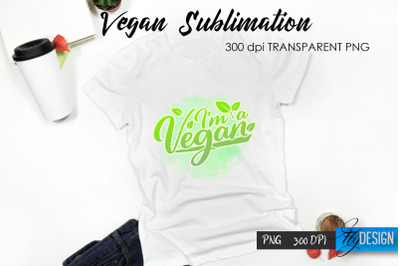 Vegan T-Shirt Sublimation. Healthy Food T-Shirt Design v.19