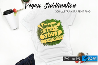 Vegan T-Shirt Sublimation. Healthy Food T-Shirt Design v.20