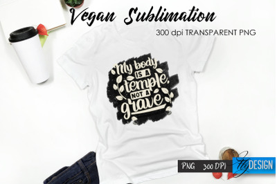 Vegan T-Shirt Sublimation. Healthy Food T-Shirt Design v.25