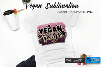 Vegan T-Shirt Sublimation. Healthy Food T-Shirt Design v.37