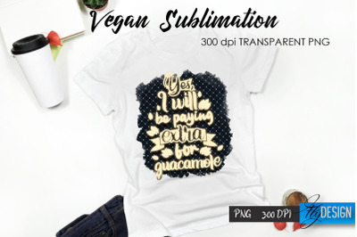 Vegan T-Shirt Sublimation. Healthy Food T-Shirt Design v.46