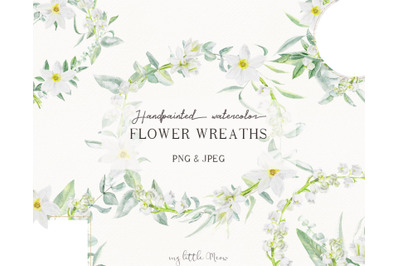 Floral invitation clip art #w135