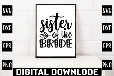 sister of the bride