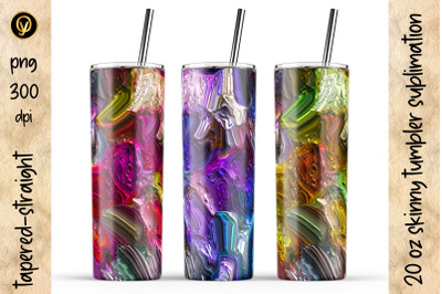 20 Oz Skinny Tumbler Sublimation.