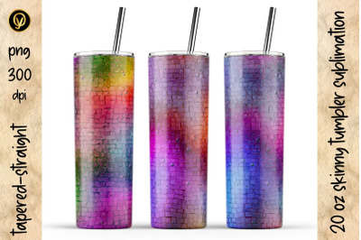 20 Oz Skinny Tumbler Sublimation.