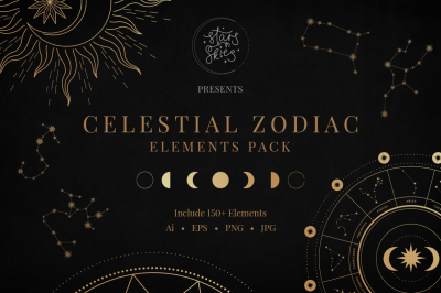 Celestial Zodiac Elements Pack