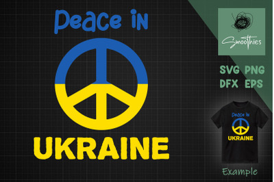 Ukraine SVG Peace In Ukraine