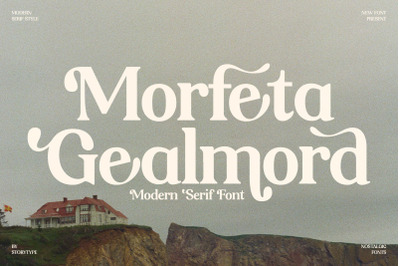 Morfeta Gealmord Typeface