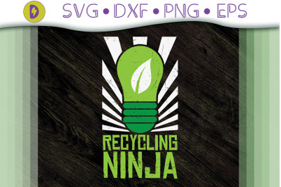 Earth Day 2022 Recycling Ninja