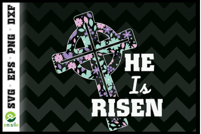 He Is Risen Christian Happy Easter Day