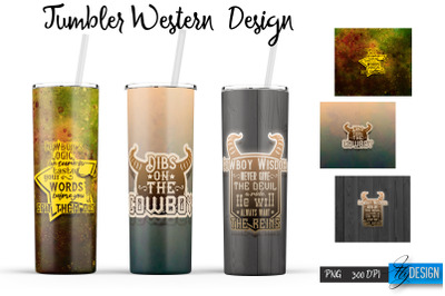 Western 20 Oz Tumbler Sublimation v.5