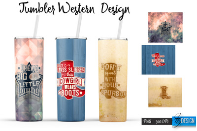 Western 20 Oz Tumbler Sublimation v.6