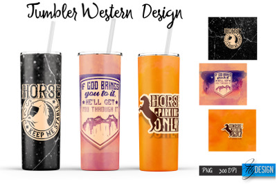 Western 20 Oz Tumbler Sublimation v.8